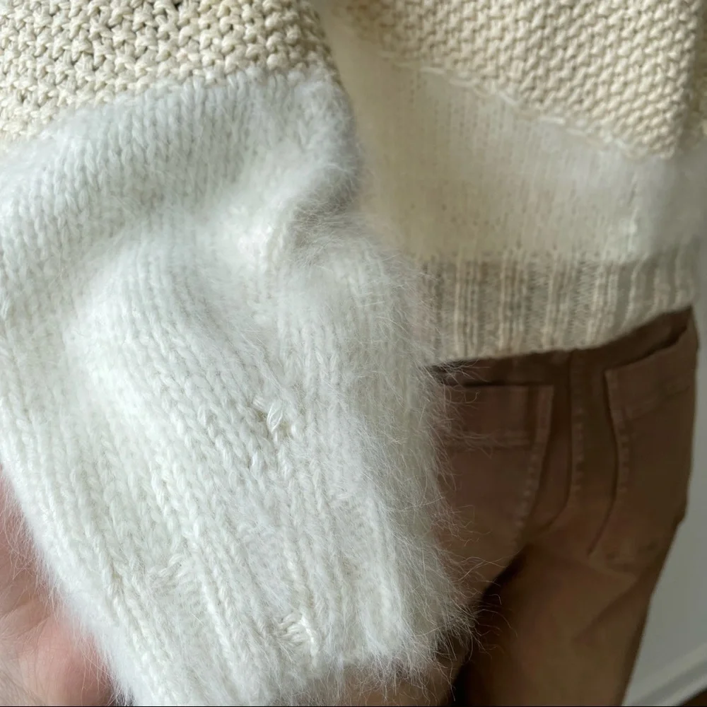 Christian Dior Separates Vintage Mohair Blend Knit Sweater - Picture 7 of 9